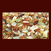 Raw sunstones owned by Desert Sun Mining and Gems